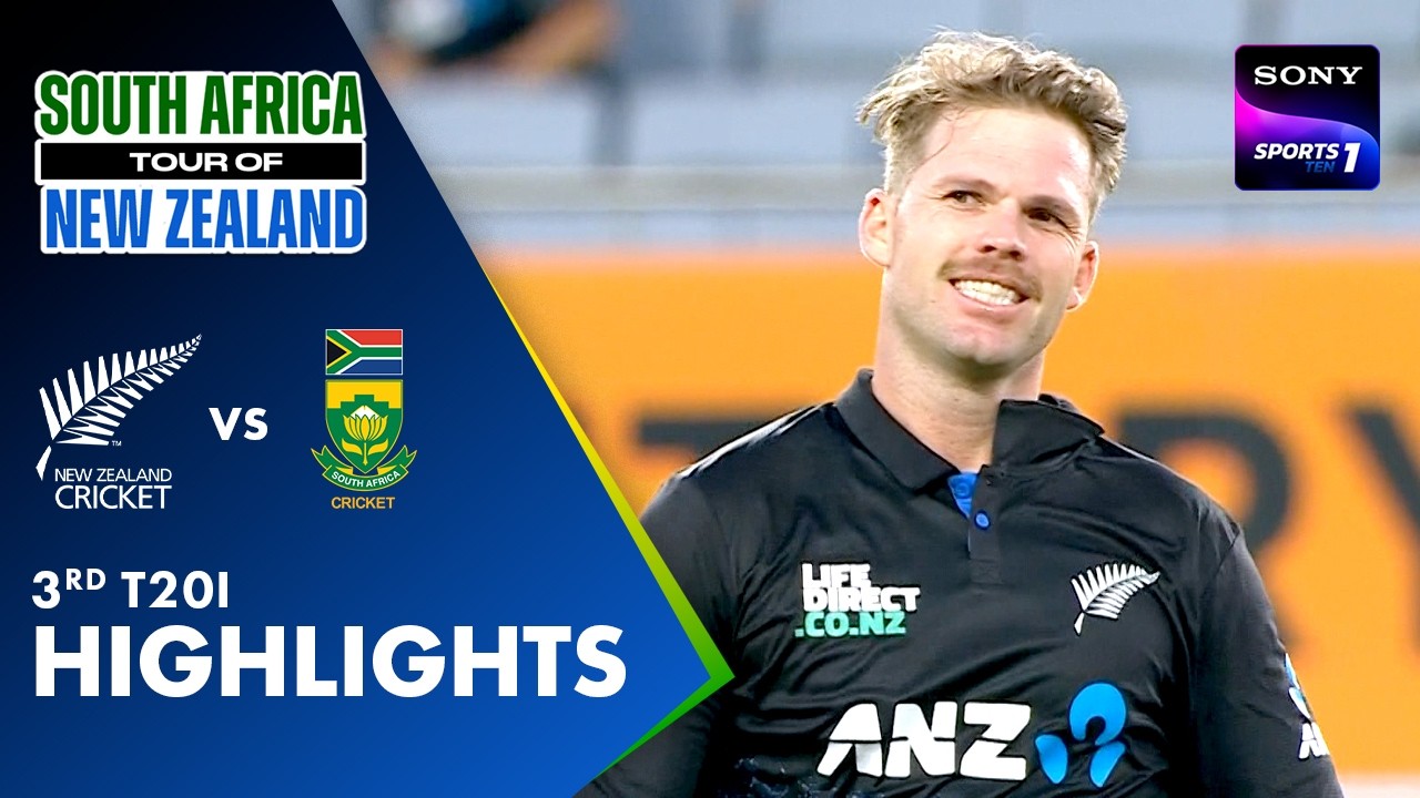 NZ vs SA | 3rd T20I | Highlights | South Africa Tour of New Zealand 2026