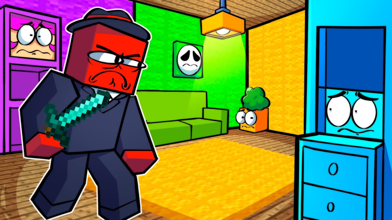 Esconde-Esconde das Cores com a TURMA DO PROBLEMS!