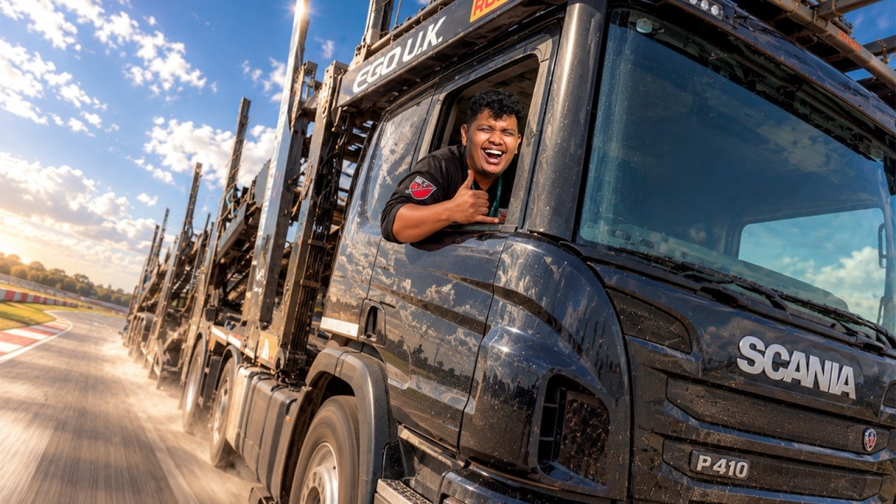 Driving a MASSIVE Truck in UK! 🇬🇧🚛 - Irfan’s View
