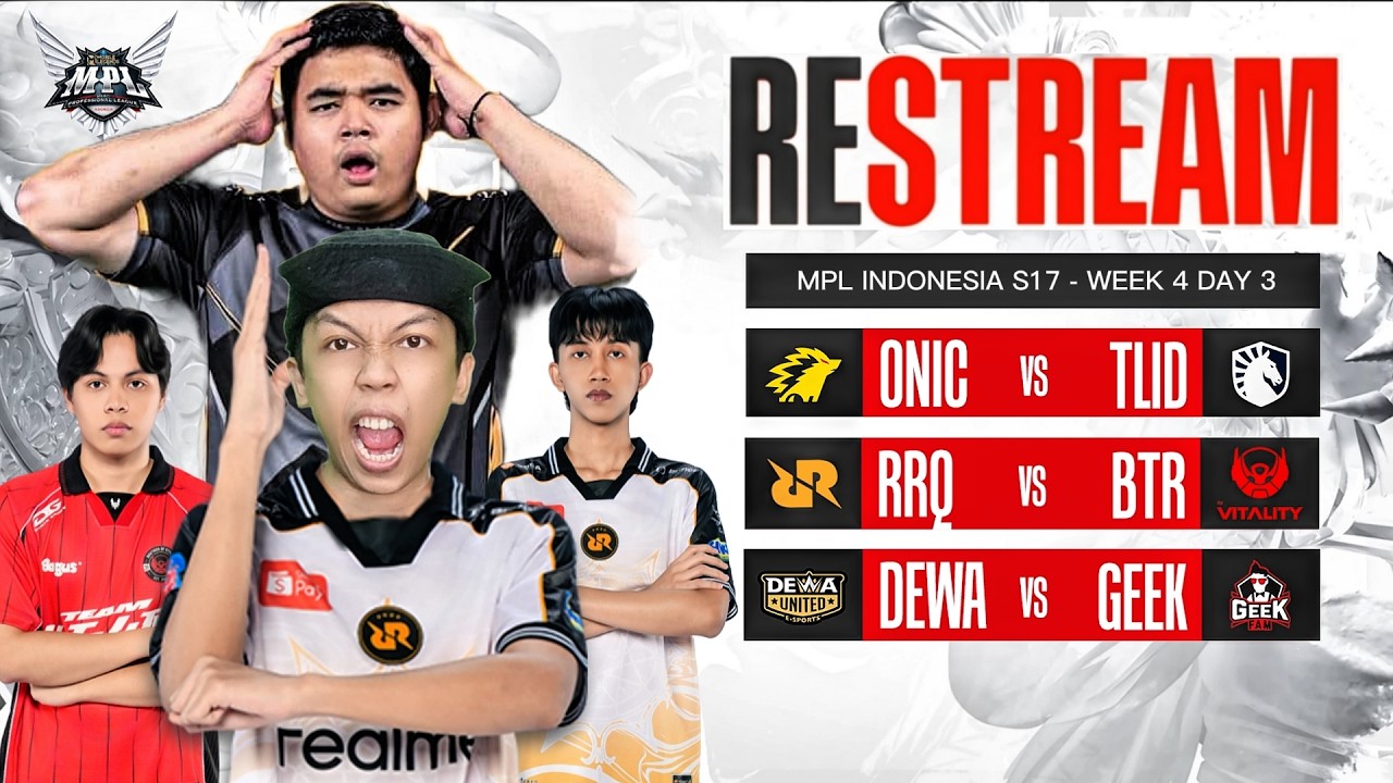 MENCIUM BAU KEMENANGAN KING RRQ - RESTREAM MPL ID S17