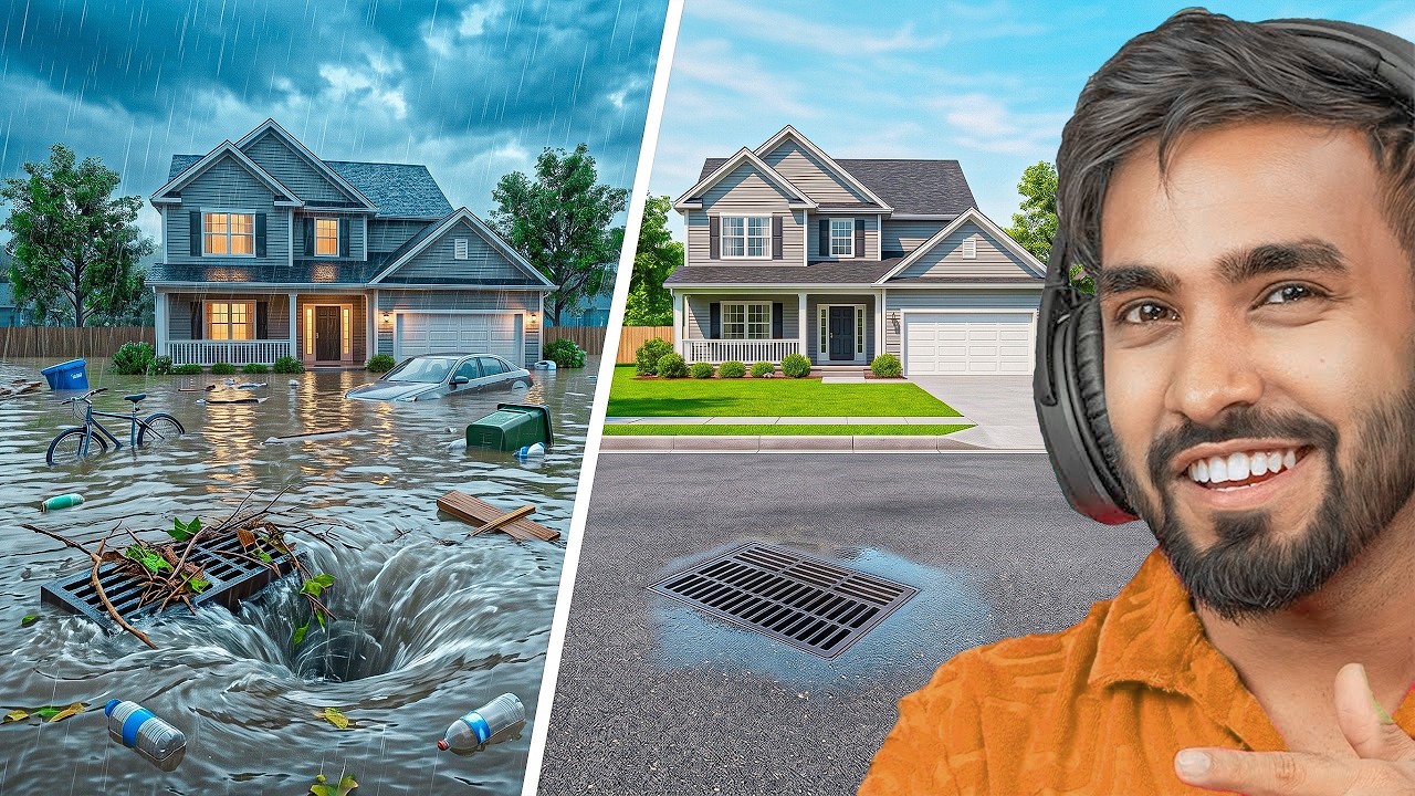 I SAVED THE WHOLE CITY FROM FLOOD!