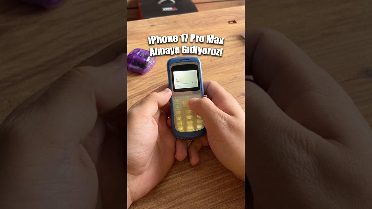 Telefonum eskiyince iPhone 17 Pro Max almaya gittim!