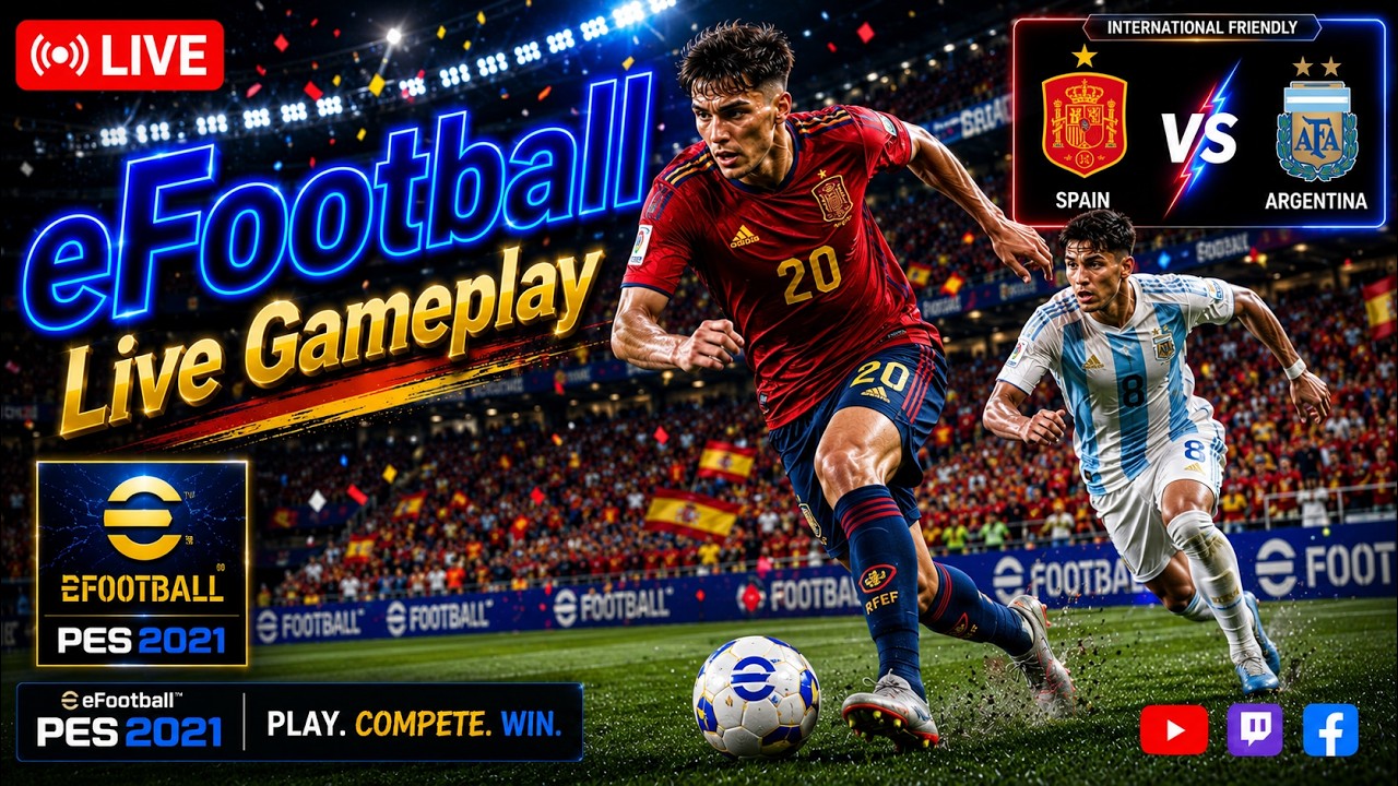 🔴 Football Fans Can't Miss This! | eFootball PES 2021 | LIVE Simulation - PRS SOUL