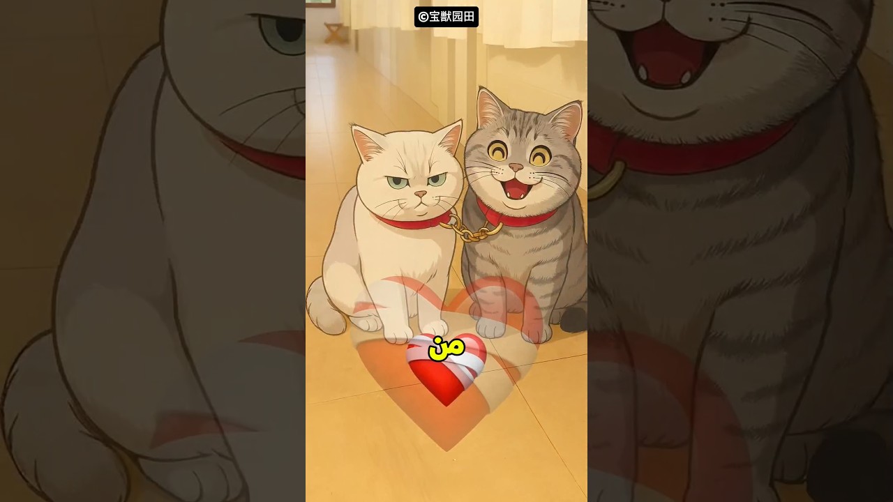 🐱 حط لقطته طوق مغناطيسي… واللي حصل كان مفاجأة 😂🧲