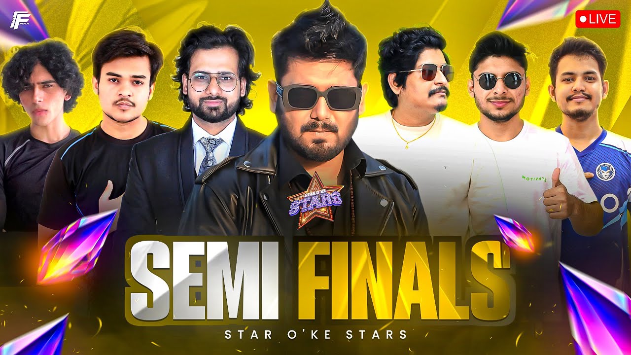 STAR O KE STARS | SEMI FINAL #freefire #gyangaming #freefirelive