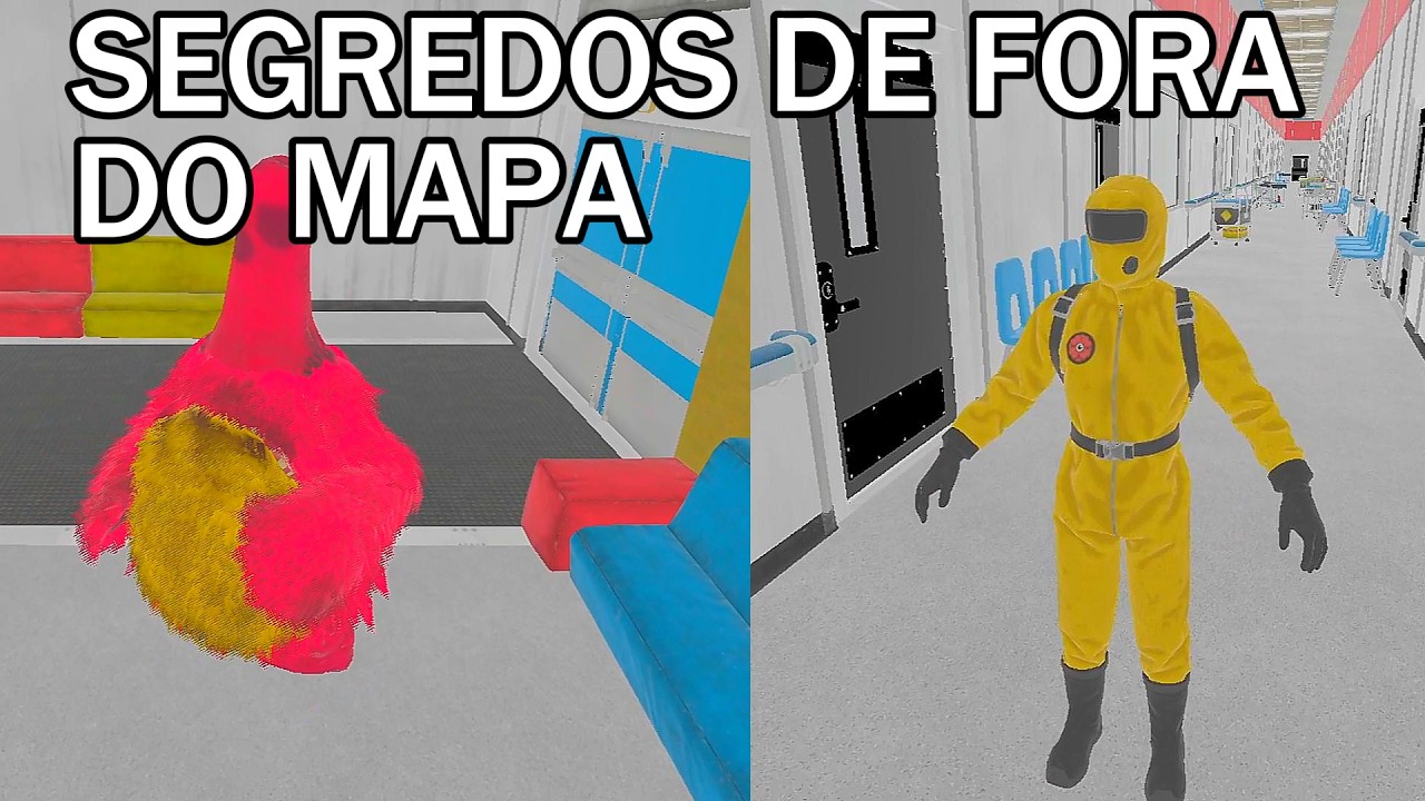 O que o jogador não vê em Poppy Playtime 5 - A cena das MEMÓRIAS por fora do mapa.