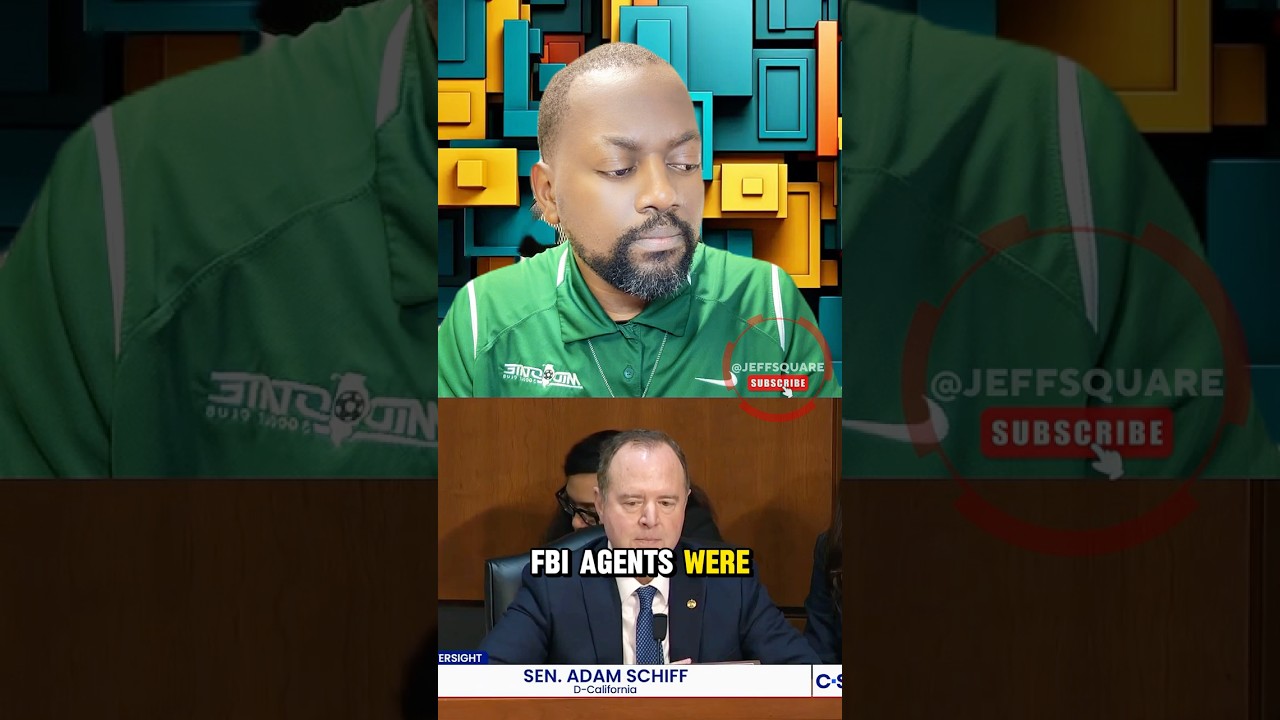 Adam Schiff is a BUFFOON. #adamschiff #kashpatel #jeffsquare #shorts