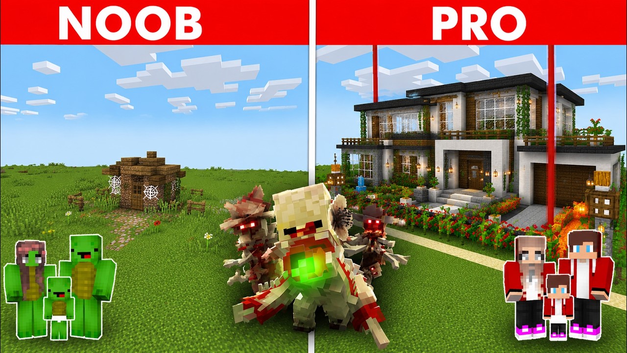 NOOB vs PRO: SAFEST SECURITY TO PROTECT FAMILY FROM FUNGAL OUTBREAK!!