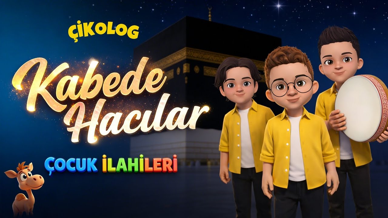 KABEDE HACILAR HU DER ALLAH (Çikolog) | Çocuk İlahileri | Çocuk Şarkıları