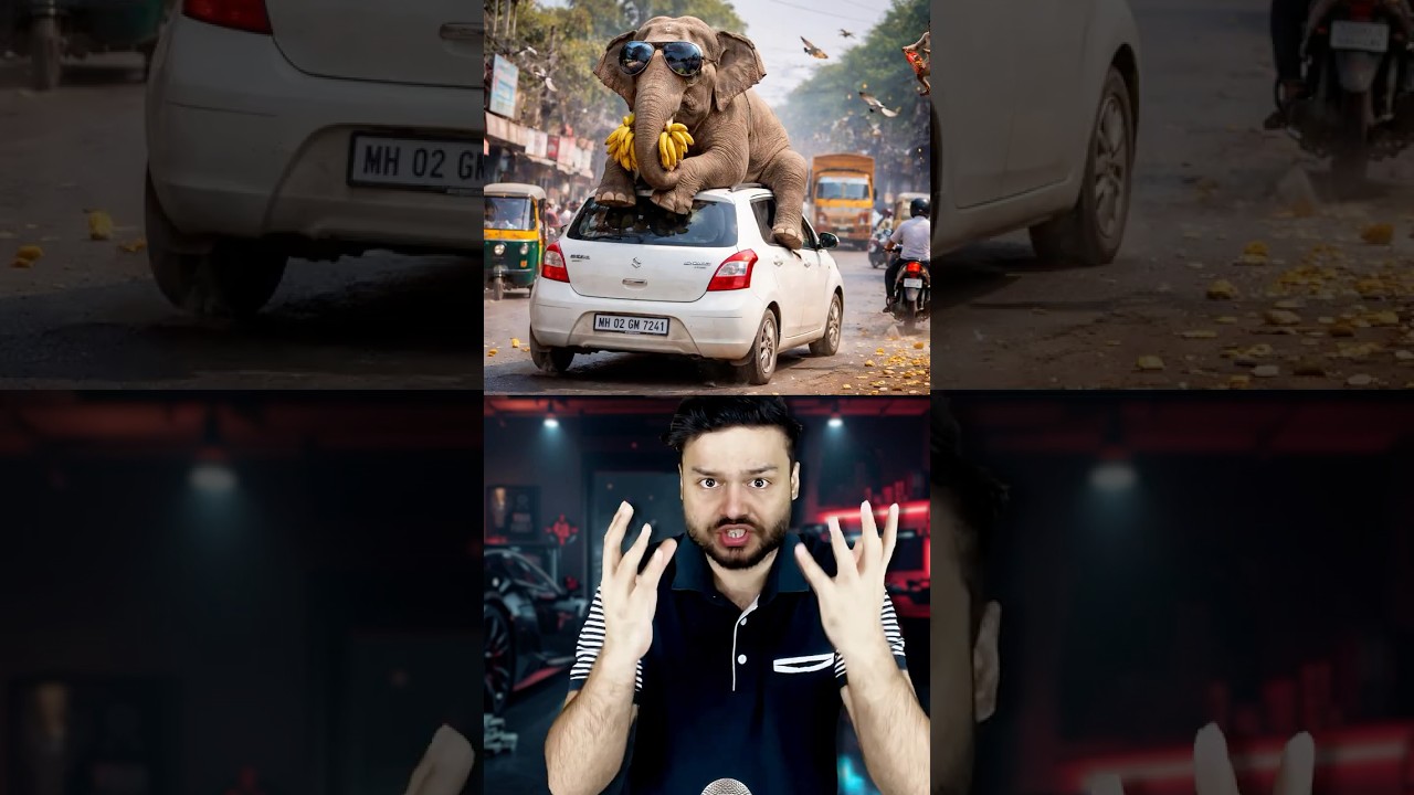 ₹12 Crore Ferrari Car is ‘CRYING’ in Mumbai #shorts