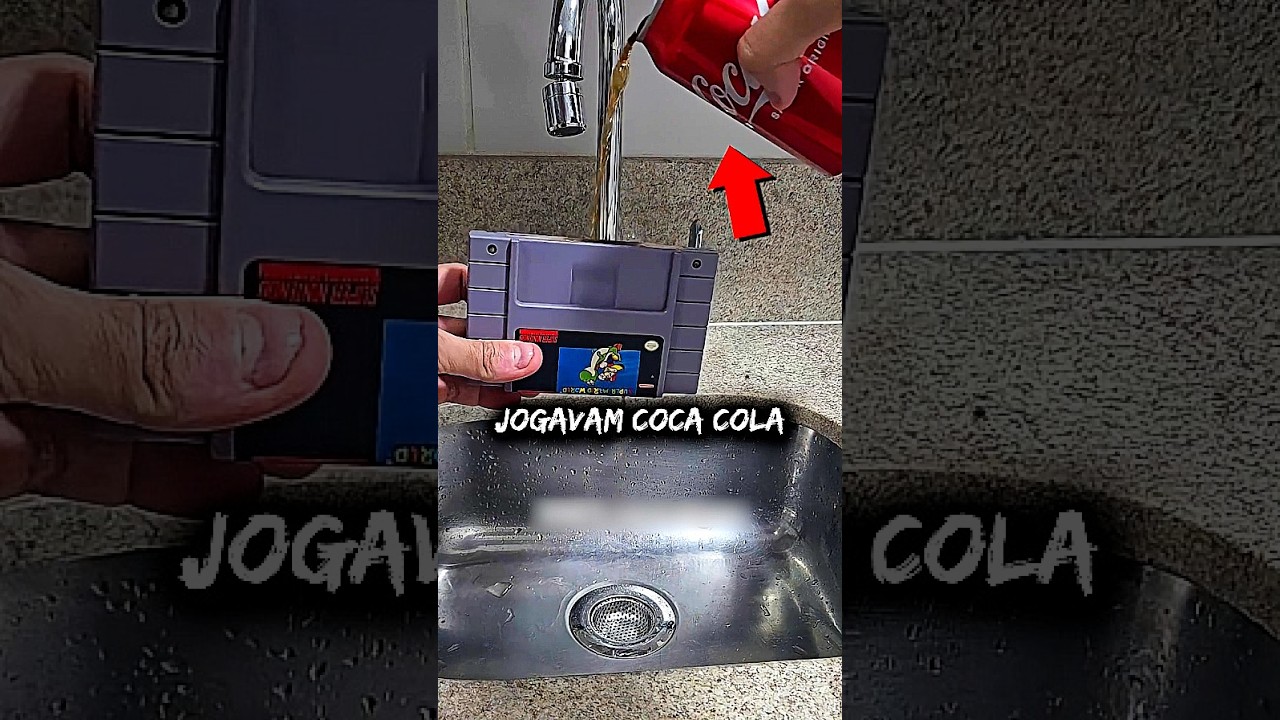 Coca Cola nos cartuchos do Super Nintendo!?