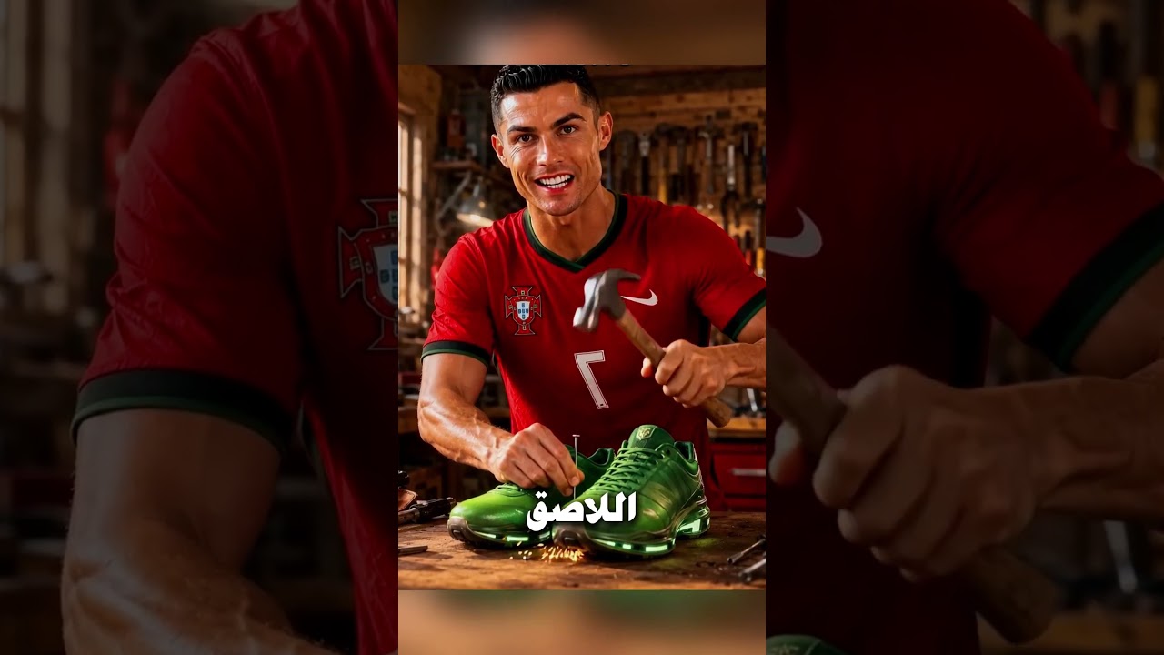 نيمار يدمر حذاء رونالدو الطائر 💥😡