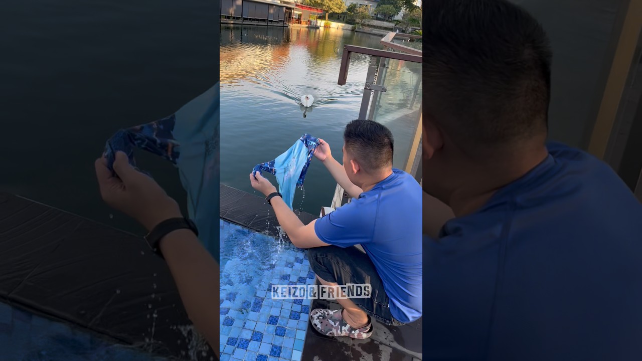 Gara-gara ditinggal sendirian di kolam renang Keizo hilang⁉️