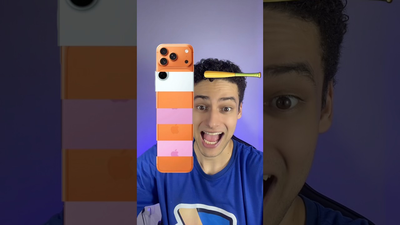iPhone 17 Pro Max Cosmic Orange #shorts #noads