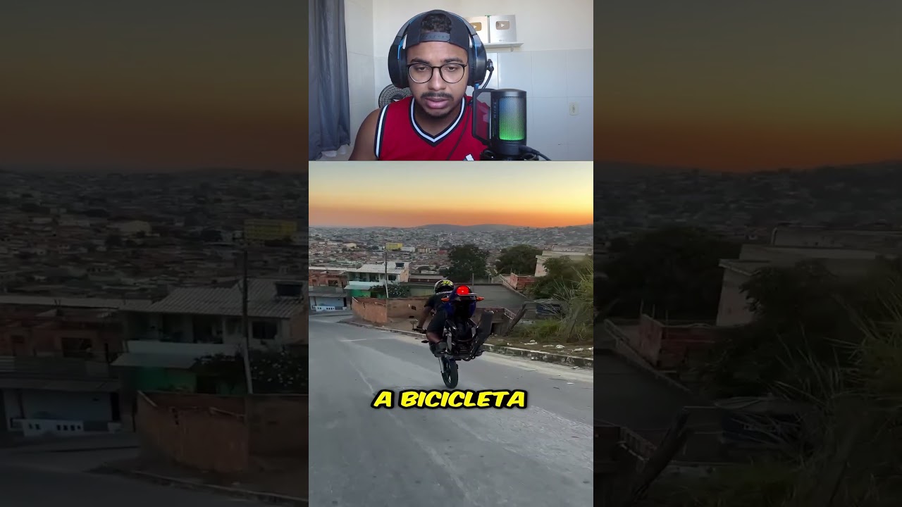 Bicicleta em uma Roda Bangla IG @Eusouznd