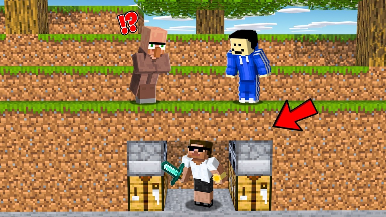 Minecraft Speedrunner VS 2 Hunters Revival..