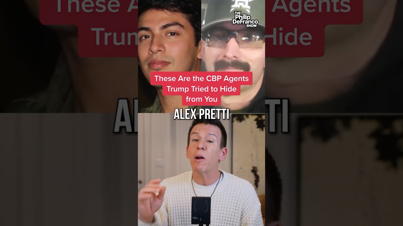 These Are the CBP Agents Who Killed Alex Pretti & Who Trump Tried to Hide from You - Published by DeFranco News Clips