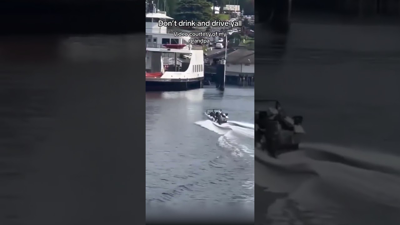 DRUNK BOATING ACCIDENT! #WhatchuMean