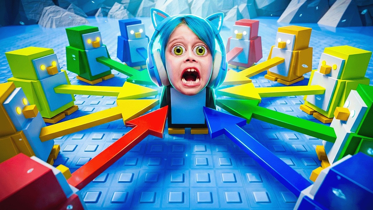 PRIMEIRA VEZ NO KNOCKOUT 🐧 *o jogo mais divertido do ROBLOX*