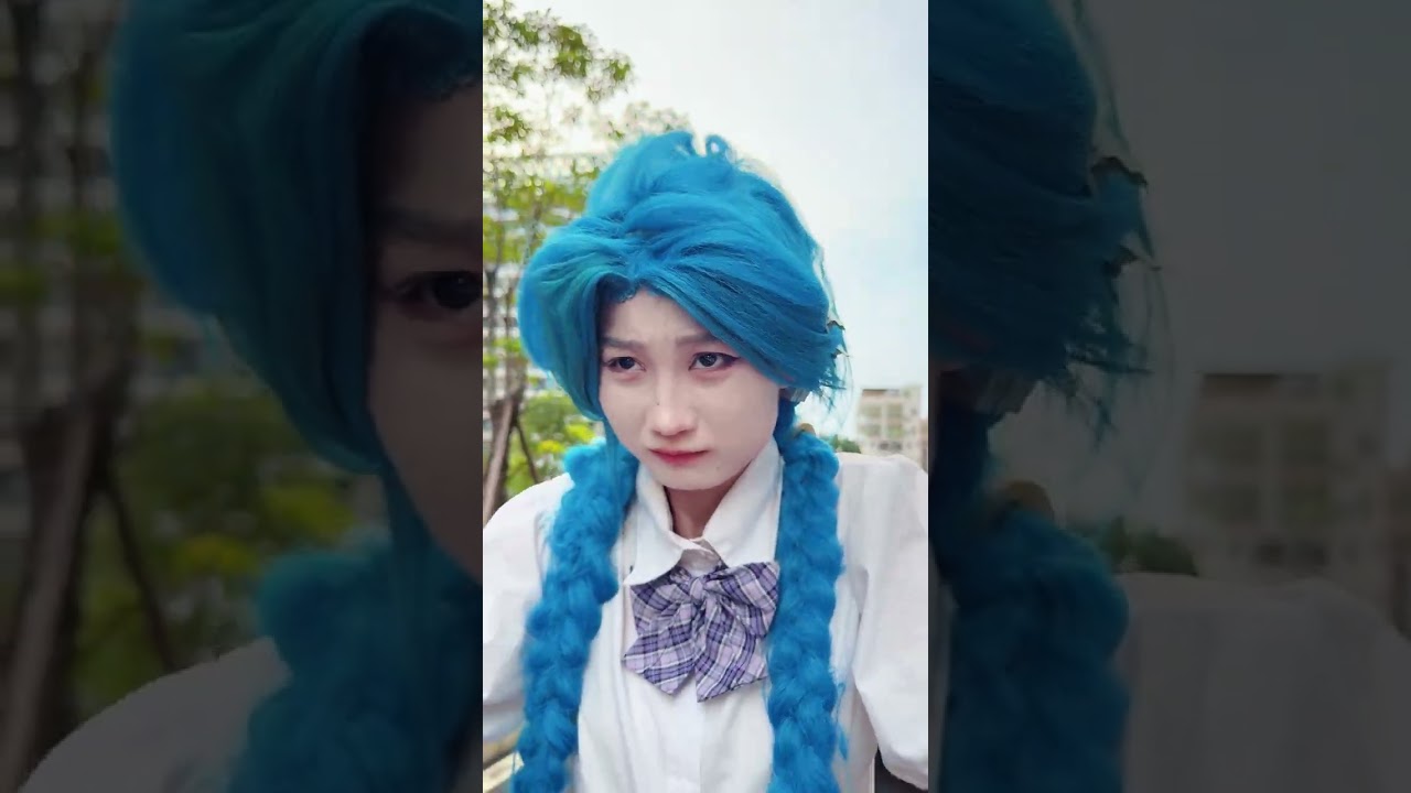 孕妇金克丝被欺负了！#school #schoollife #jinx