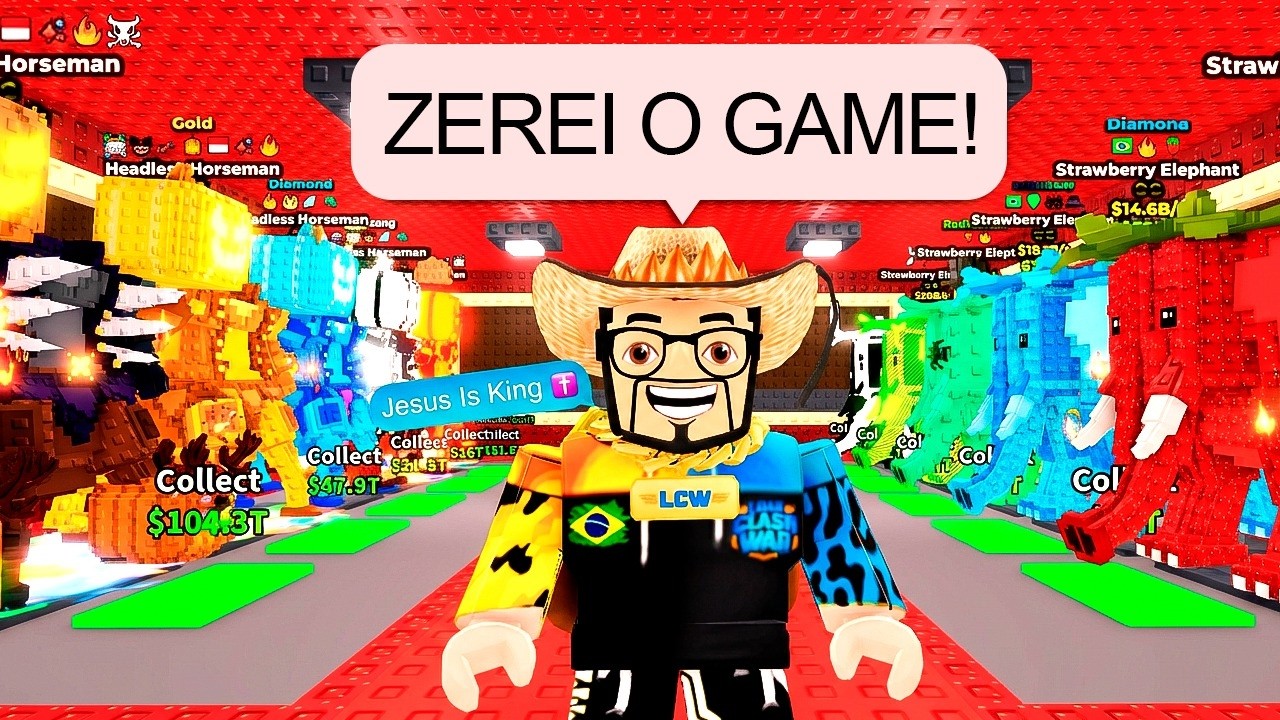 ZEREI O BRAINROT… E LIBEREI UM FINAL SECRETO 😳🔥