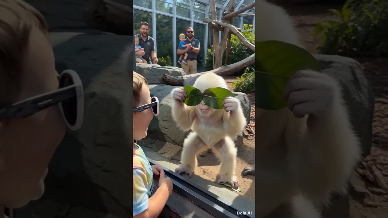 Baby Gorilla Couldn't Find the Toddler!❤️❤️😆#gorillafunny #funnyvideo #babyfunnyvideo #gorillatagfun