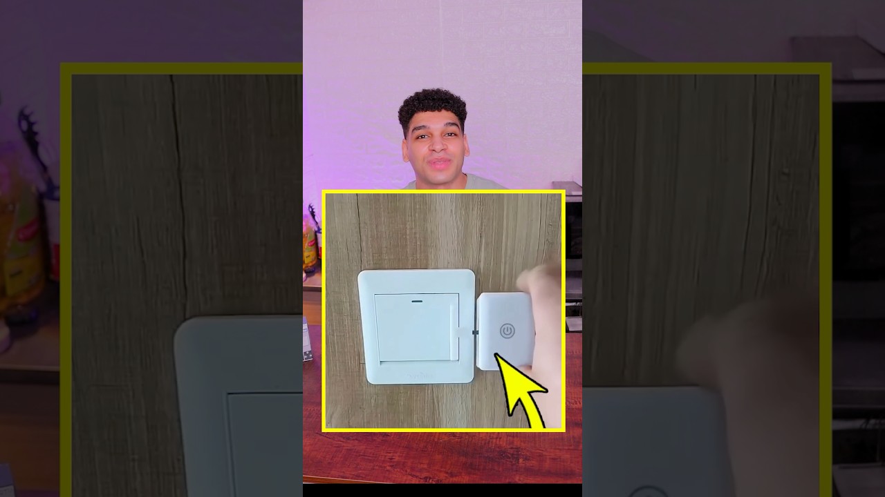 جهاز اطفاء وتشغيل النور السحري 😱