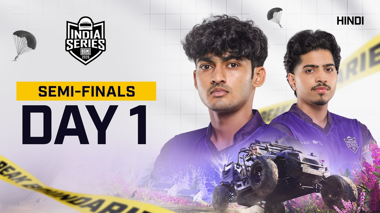 [Hindi] BGIS 2026 | SEMI FINALS | Day 1 #BGMILIVE #BGIS