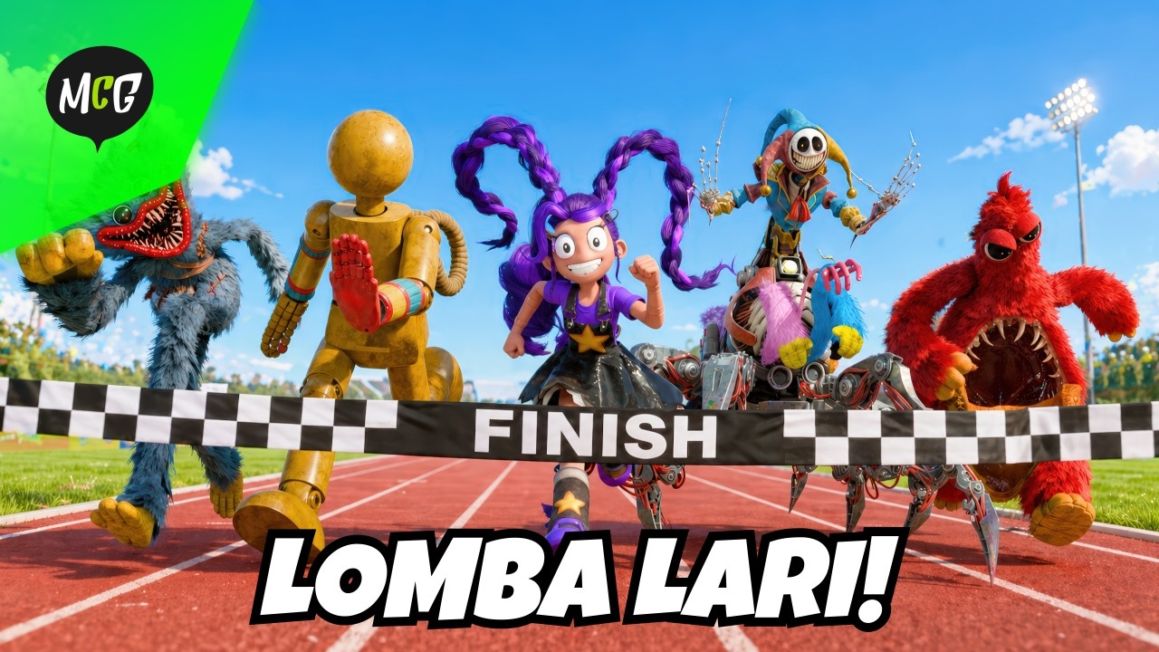 Lomba Lari Semua Karakter Poppy Playtime!