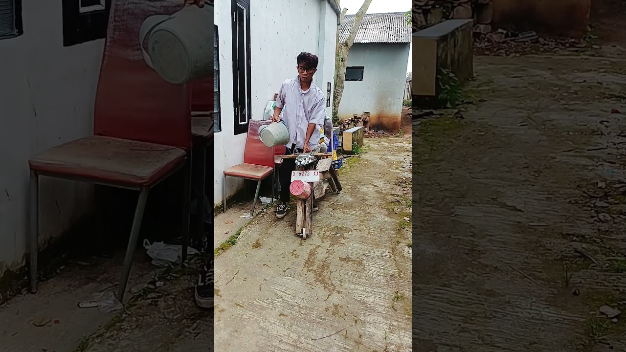 The motorbike is cool and the engine is cool