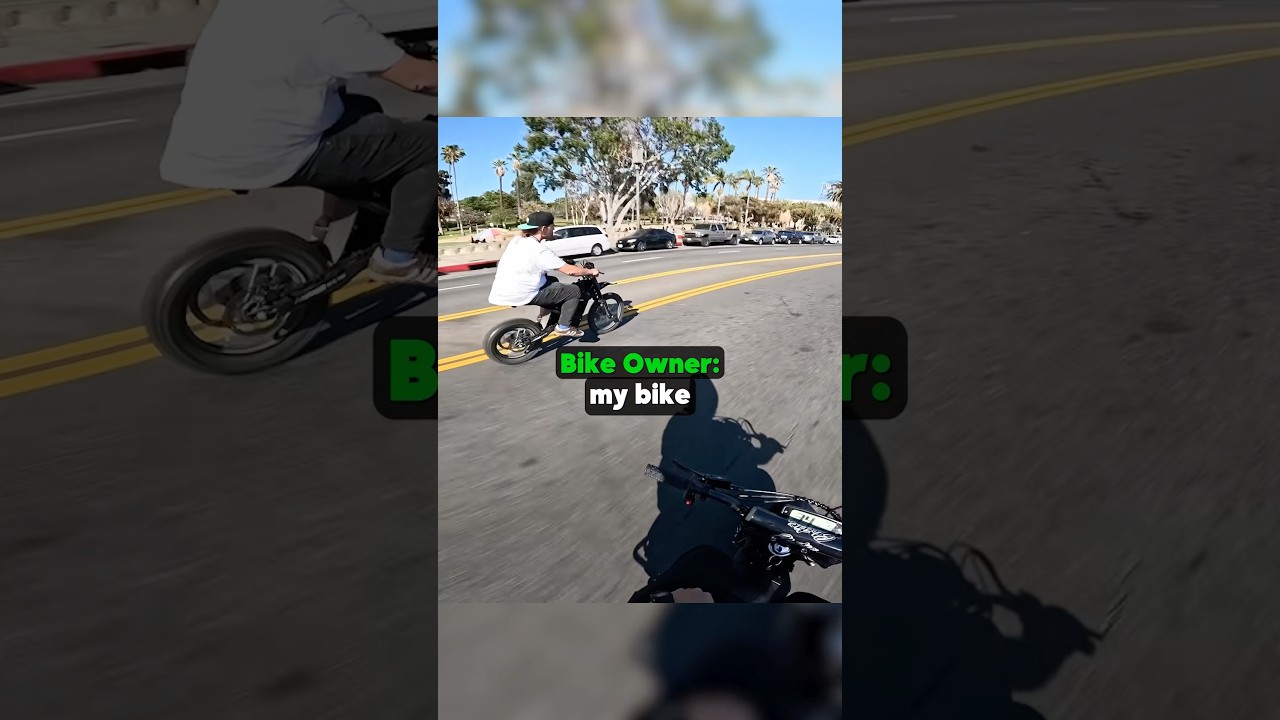 Biker Gets His Bike Stolen 😱