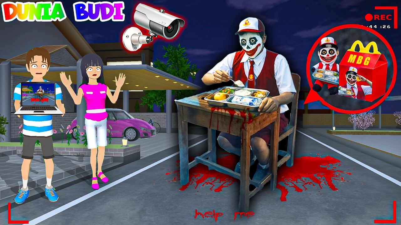 Yuta Mio Panik! CCTV Merekam HAPPY MEAL MBG Mengerikan di Depan Rumah😱