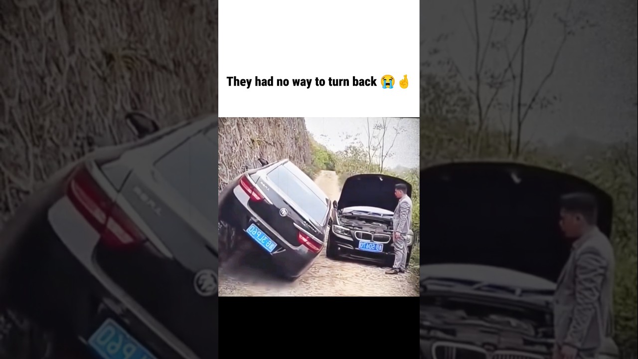 They had no way to turn back 😭🤞