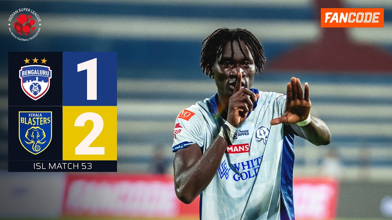 Kerala Blasters Trump Bengaluru 2-1 In A Fiery South Indian Derby | ISL 2025-26 Highlights