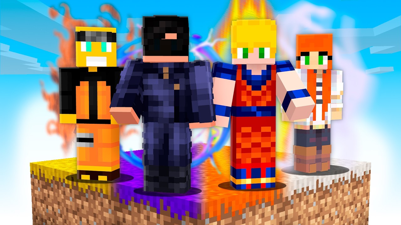 Fui ADOTADO pela família de ANIME no Minecraft!
