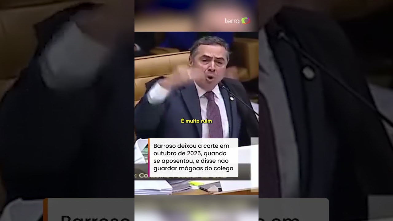 'Pitadas de psicopatia': Briga entre Barroso e Gilmar Mendes no STF volta a repercutir #shorts