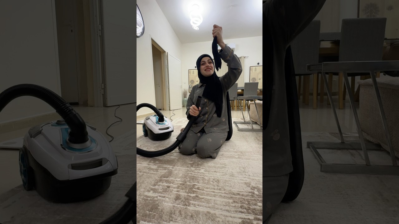 البنت قررت تشغل مخه😂😂 ام سيف ونانو