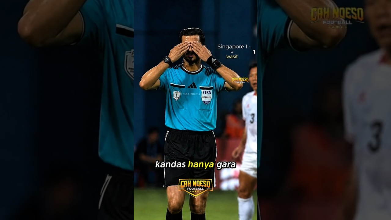 Gara gara wasit asal Oman Indonesia gagal ke semifinal #football #sepakbola #beritabola