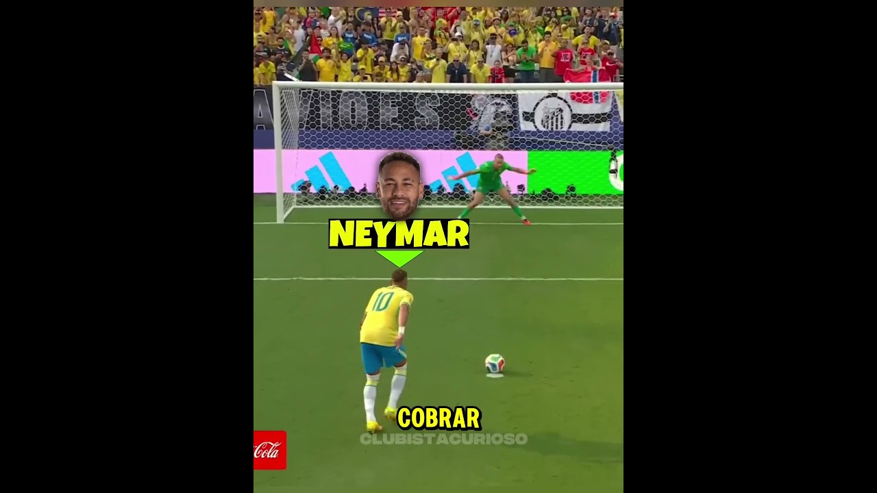 Esse é o TRUQUE QUE NEYMAR usa para marcar todos os PÊNALTIS 😱