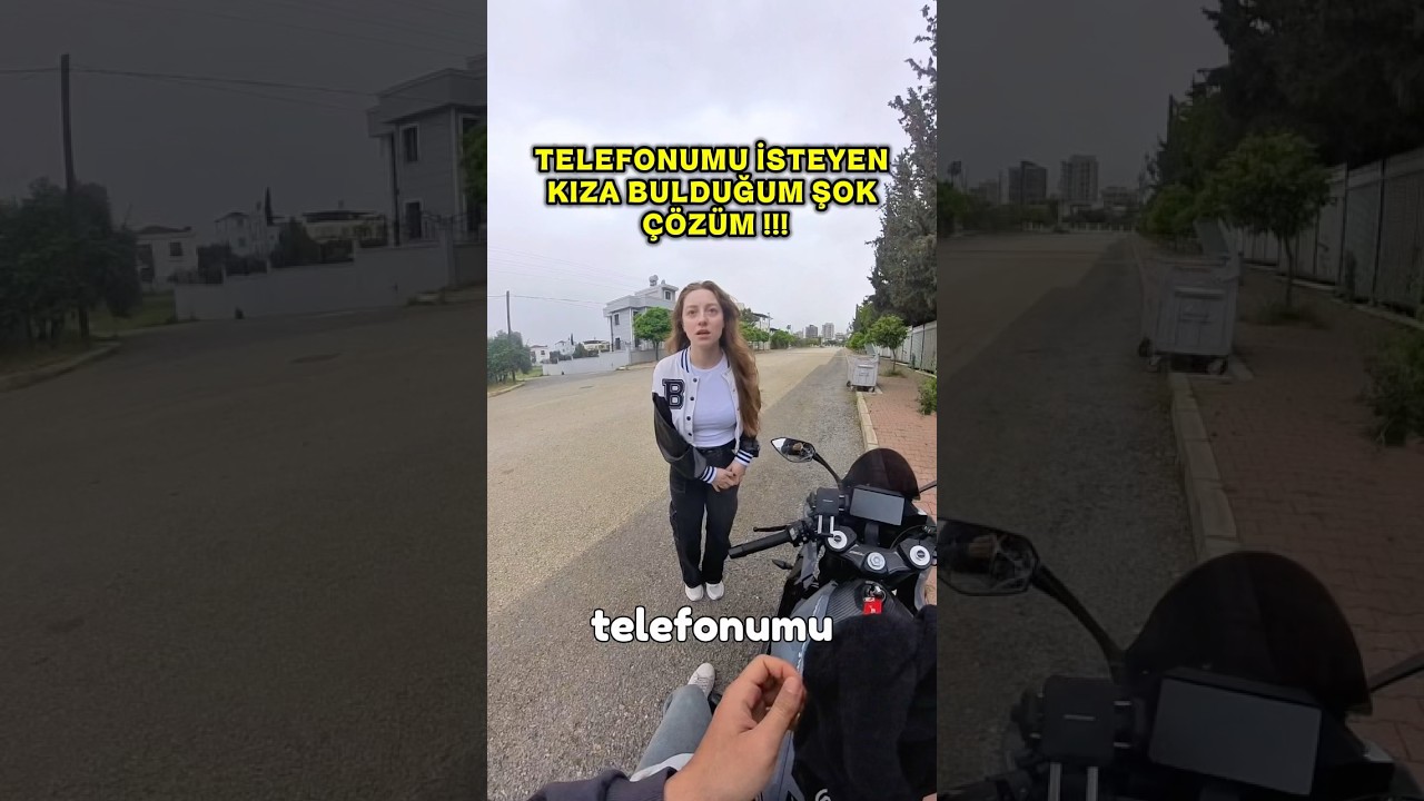 KADIN TELEFONUMU İSTEDİ !!! #fypシ #funny #motovlog #mersin #smartphone #komedi #memes #love #türkiye