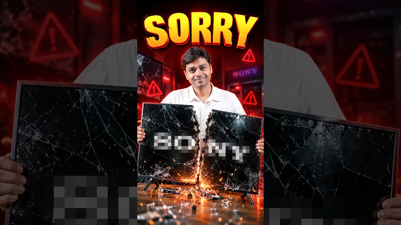 SORRY...🥲 SONY    #TV #shorts #Trending