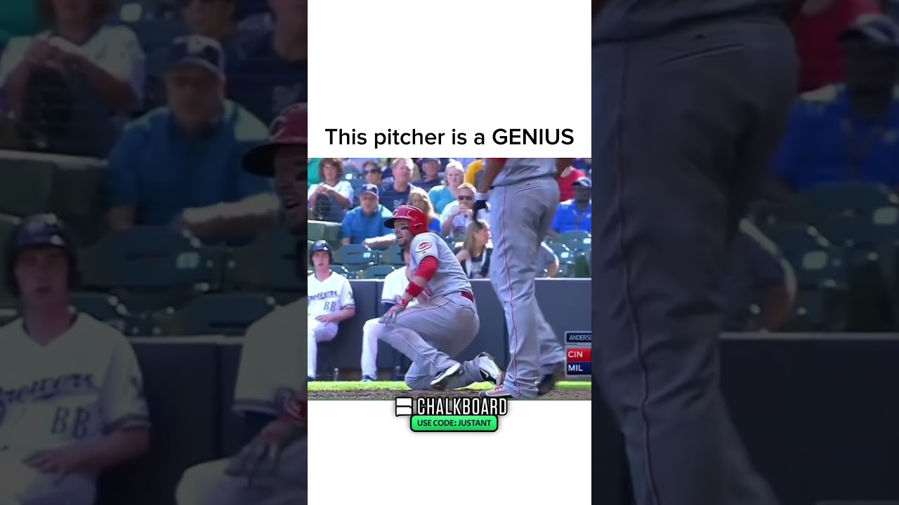 This pitcher is a GENIUS #mlb