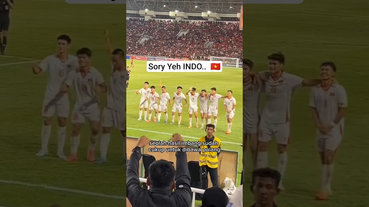 Vietnam Begitu Tengil Lupa kalau lawannya indonesia #short #timnas #timnasindonesia