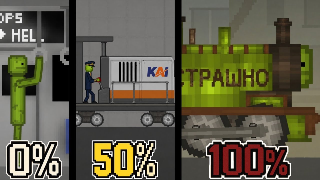 Aku 100% MELON KERETA API di Melon Sandbox