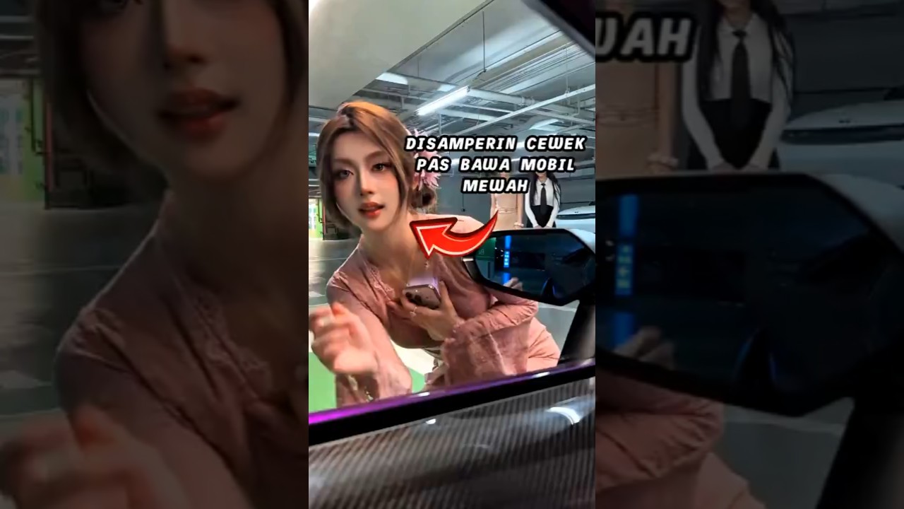 Disamperin cwek pas bawa mobil mewah #shorts