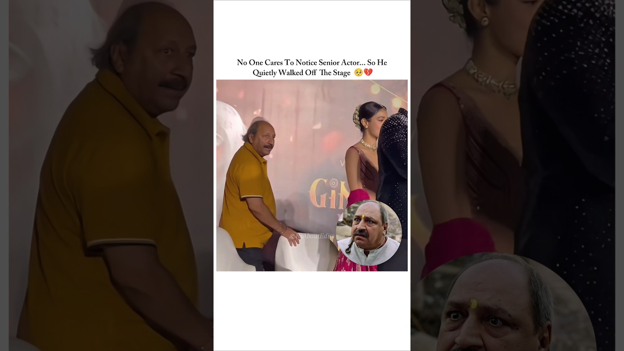 They don't respect senior actor's 💔🥺 #shorts #shortsfeed #bollywood