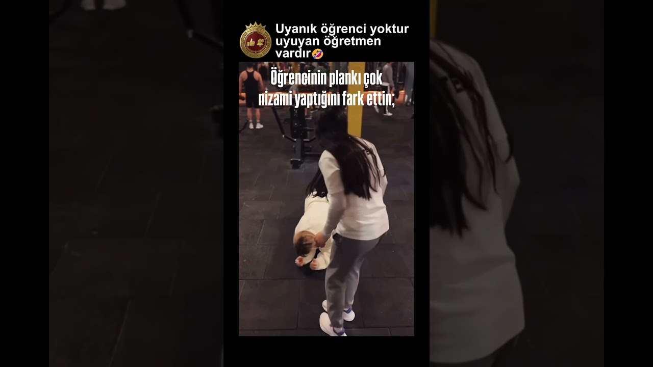 Antrenörü bile şaşırtan nizami plank tekniği🤣