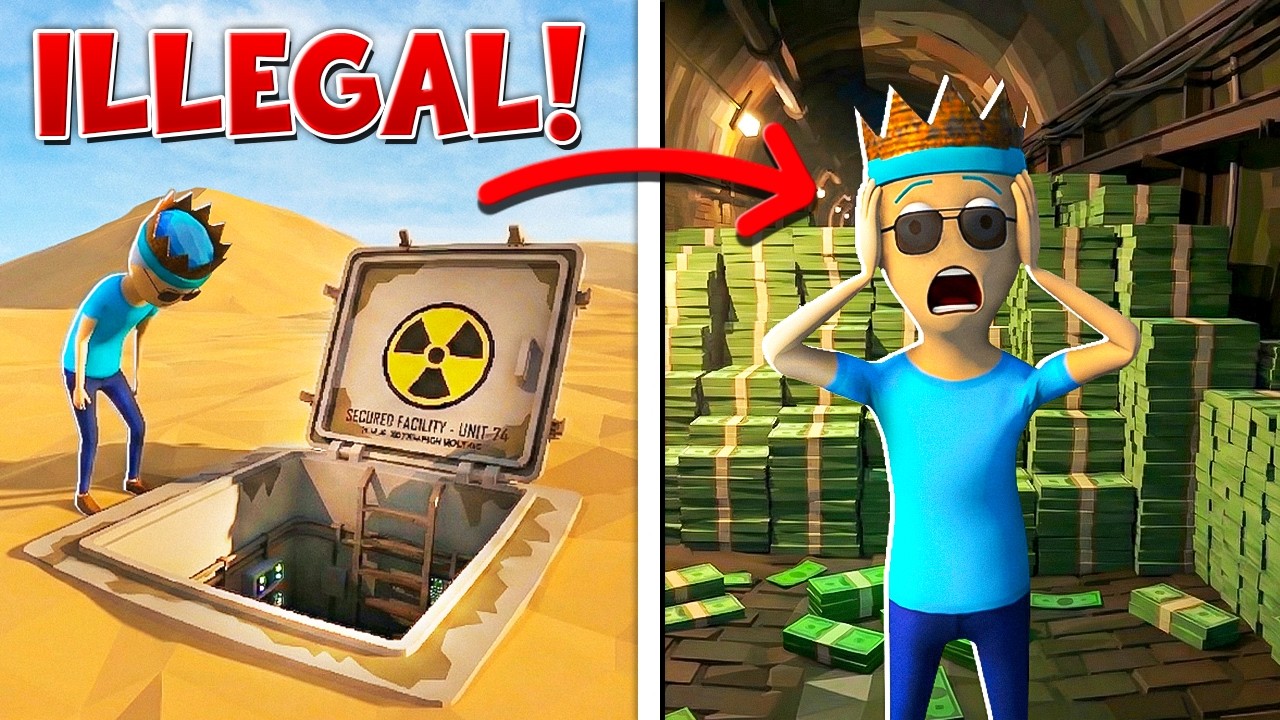 I Found an ILLEGAL UNDERGROUND BUNKER in Schedule I