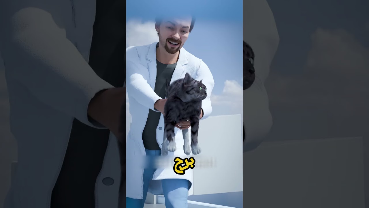 رميت قطة من أعلى برج خليفة.. هل المعجزة هتنقذها وهتنزل على رجليها؟! 🪂🐱