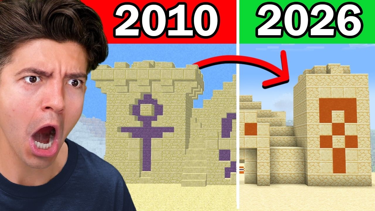 I Found Every Removed Minecraft Structure…